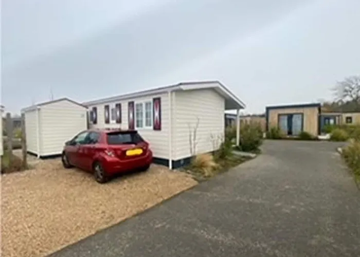 Comfortable Chalet With Airco, On A Holiday Park, At Just 1 Km From The Beach